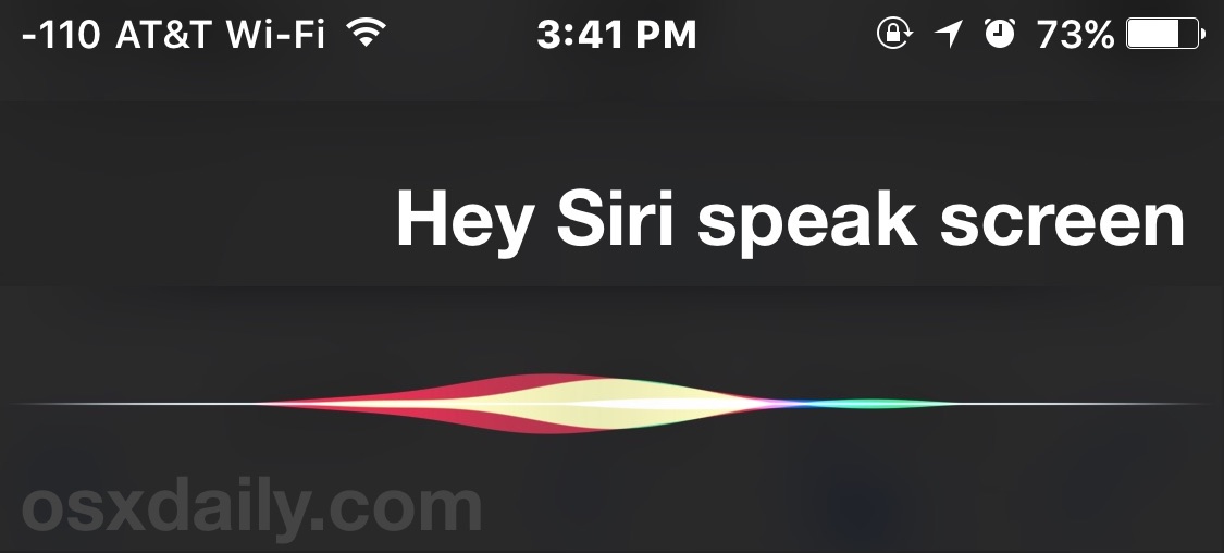 use siri for text to speech mac os